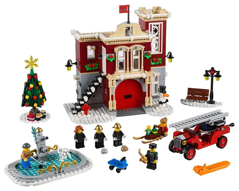 LEGO 10263 Remiza strażacka w zimowej wiosce