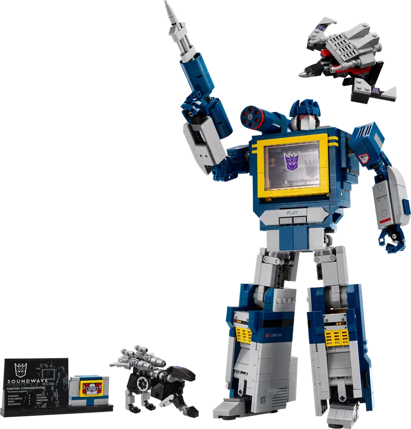 LEGO 10358 Transformers: Soundwave