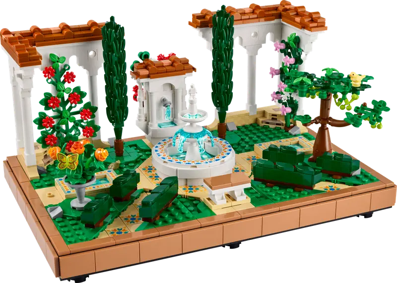 LEGO 10359 Fontanna w ogrodzie