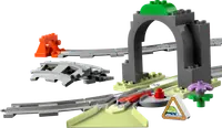 LEGO 10425 Tunel i tory kolejowe — zestaw rozszerzający