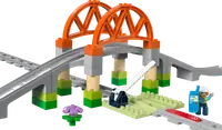 LEGO 10426 Most i tory kolejowe — zestaw rozszerzający