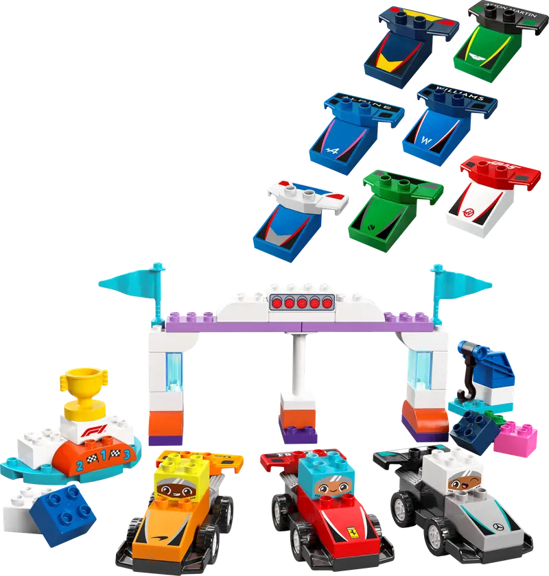 LEGO 10445 Bolidy i kierowcy F1®