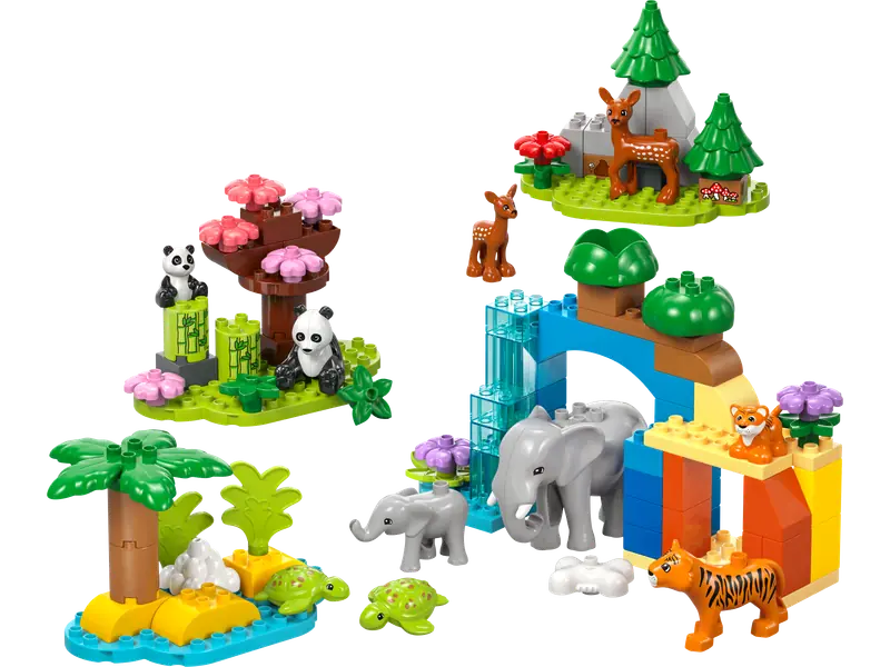 LEGO 10446 Rodziny dzikich zwierząt 3 w 1