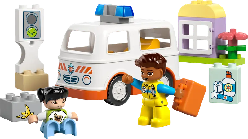 LEGO 10447 Karetka z kierowcą