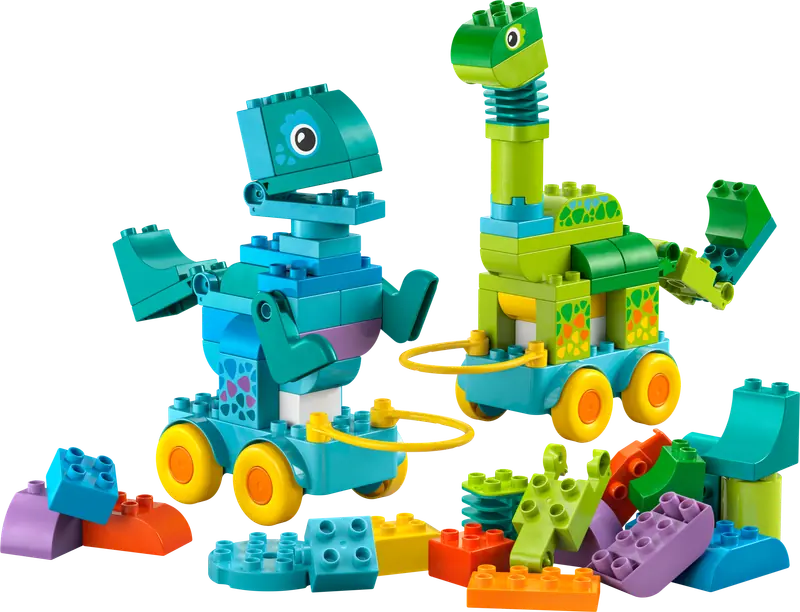 LEGO 10451 3 w 1 Dinozaury na kółkach