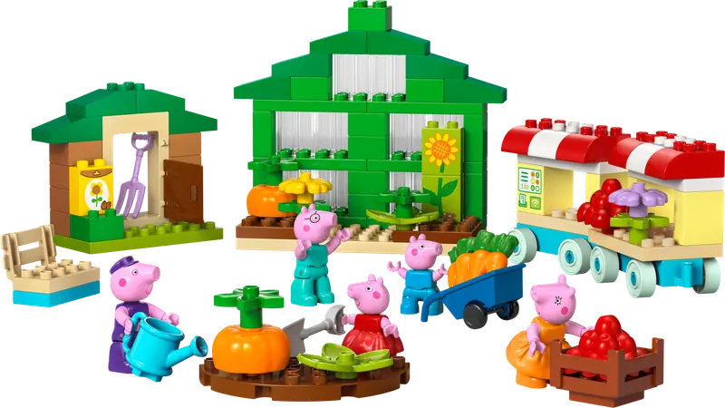 LEGO 10461 Ogród i szklarnia Dziadka Świnki