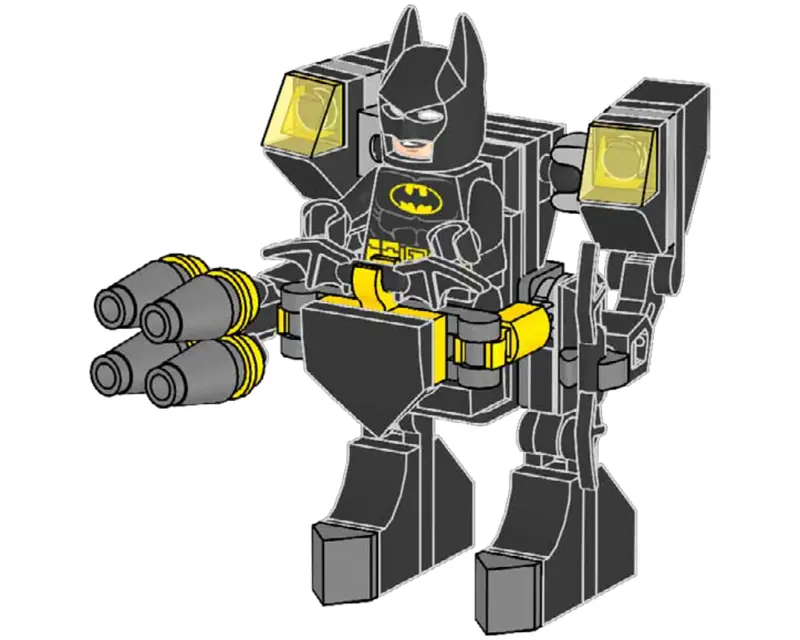 LEGO 212401 Batman and Mega Mech