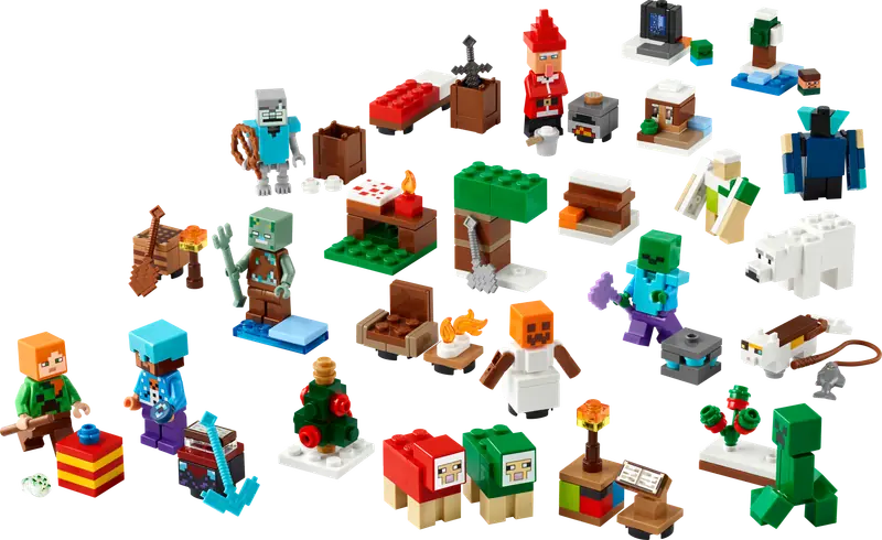 LEGO 21280 LEGO® Minecraft® Kalendarz adwentowy na 2025 rok
