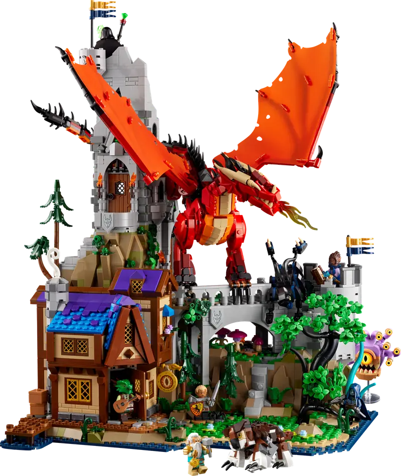 LEGO 21348 Dungeons & Dragons: Opowieść czerwonego smoka