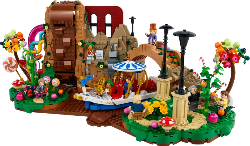 LEGO 21360 Willy Wonka i fabryka czekolady