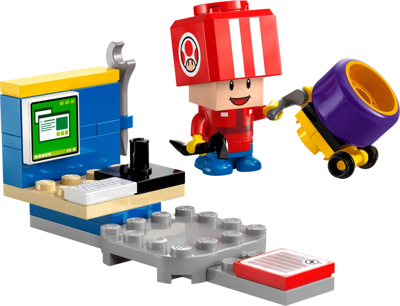 LEGO 30702 Mario Kart™ – Toad (Pit Crew)