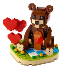 LEGO 40462 Walentynkowy niedźwiedź brunatny
