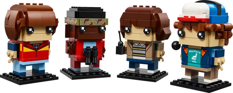 LEGO 40801 Figurki Dustina, Mike’a, Willa i Lucasa