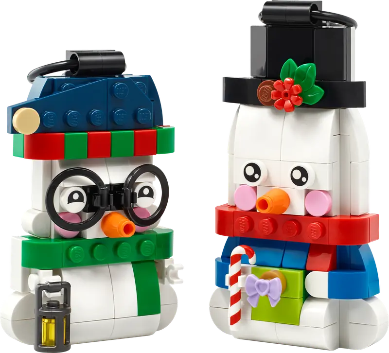 LEGO 40812 Ozdoby z bałwankami