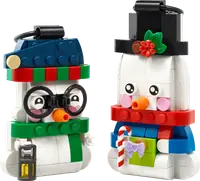 LEGO 40812 Ozdoby z bałwankami
