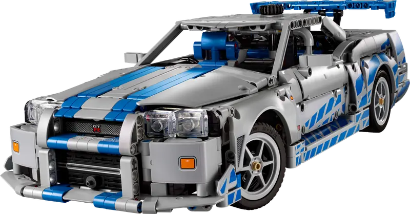 LEGO 42210 Samochód Nissan Skyline GT-R (R34) z filmu Za szybcy, za wściekli