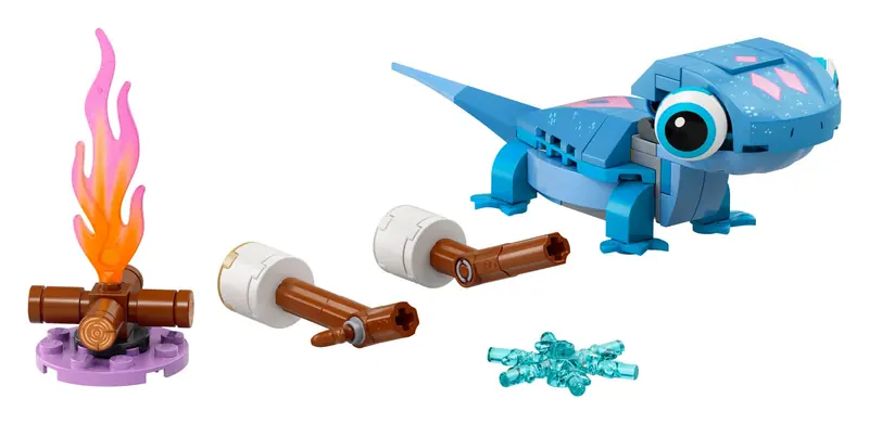 LEGO 43186 Salamandra Bruni do zbudowania
