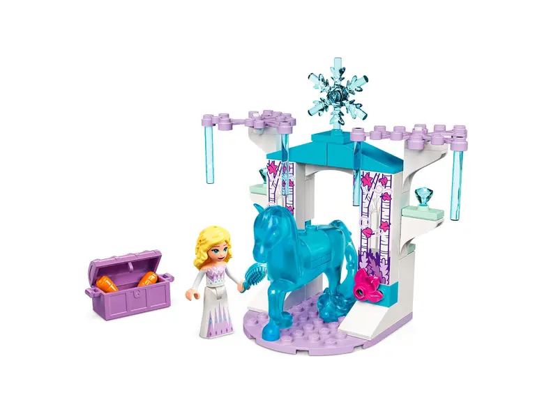 LEGO 43209 Elza i lodowa stajnia Nokka