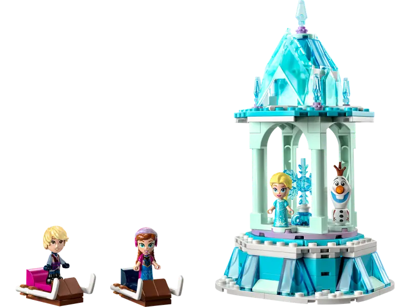 LEGO 43218 Magiczna karuzela Anny i Elzy