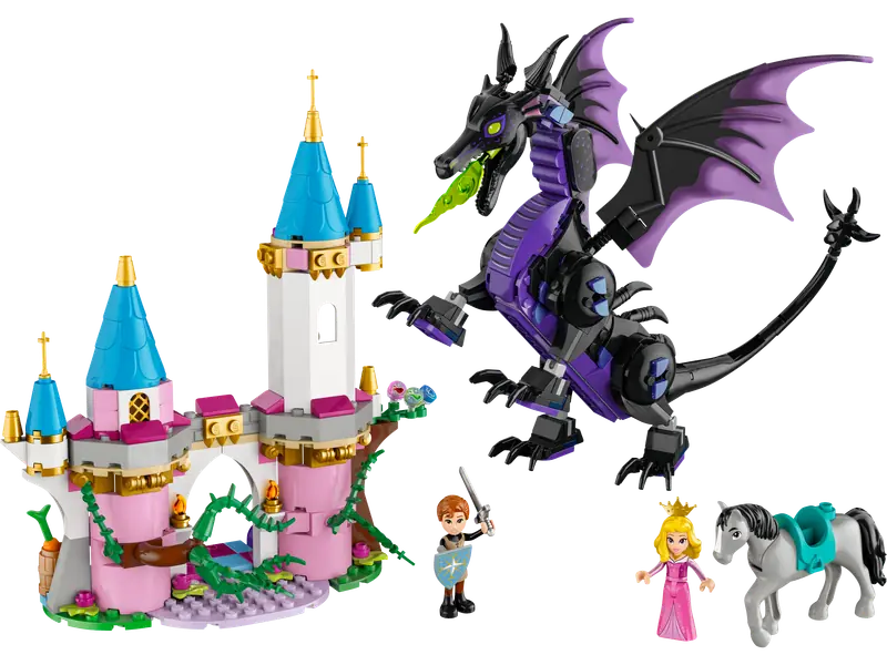 LEGO 43240 Diabolina jako smok