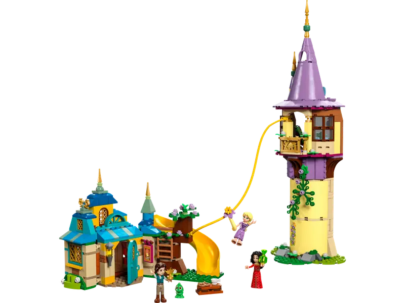 LEGO 43241 Wieża Roszpunki i Dziarskie Kaczątko