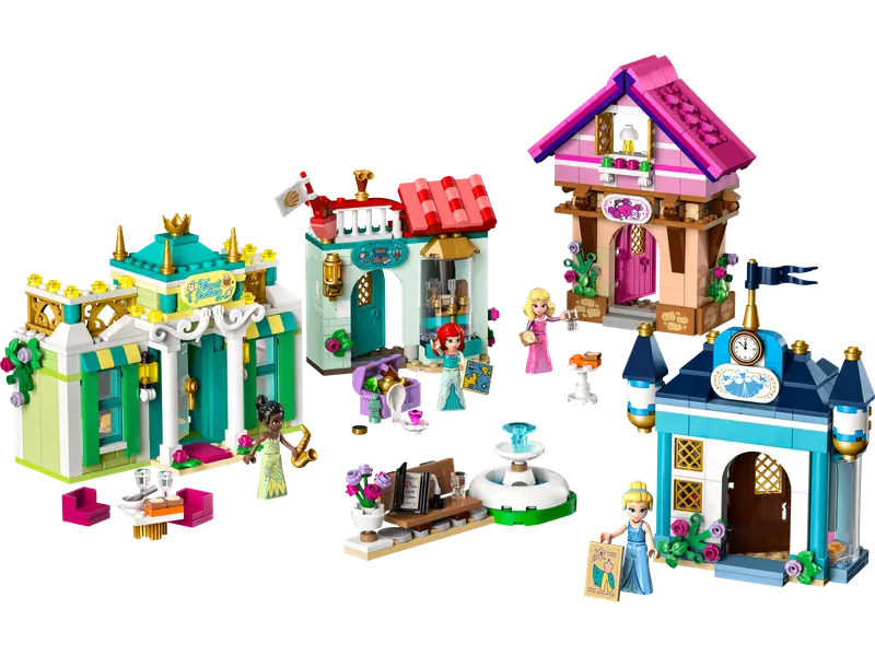 LEGO 43246 Przygoda księżniczki Disneya na targu
