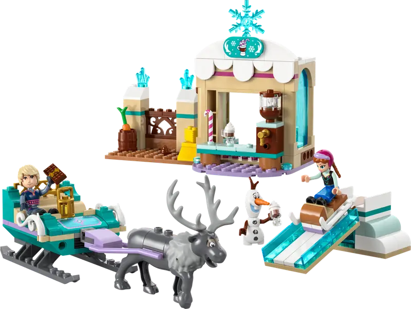 LEGO 43256 Przygoda na sankach Anny