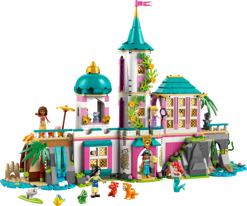 LEGO 43267 Zamek księżniczek i królewskie zwierzaki