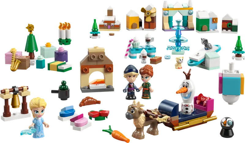 LEGO 43273 LEGO® ǀ Disney Kraina lodu Kalendarz adwentowy na 2025 rok
