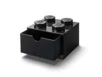 LEGO 5006312 Pudełko z szufladą w kształcie czarnego klocka z 4 wypustkami
