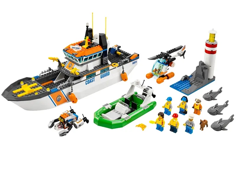 LEGO 60014 Patrol straży przybrzeżnej