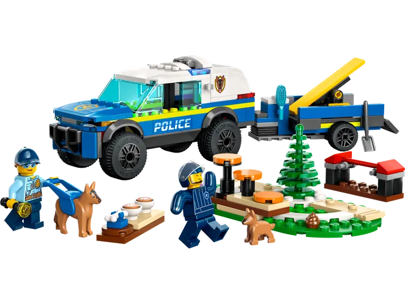 LEGO 60369 Szkolenie psów policyjnych w terenie