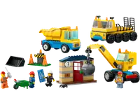 LEGO 60391 Ciężarówki i dźwig z kulą wyburzeniową
