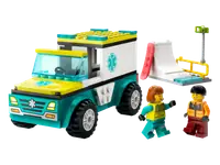 LEGO 60403 Karetka i snowboardzista
