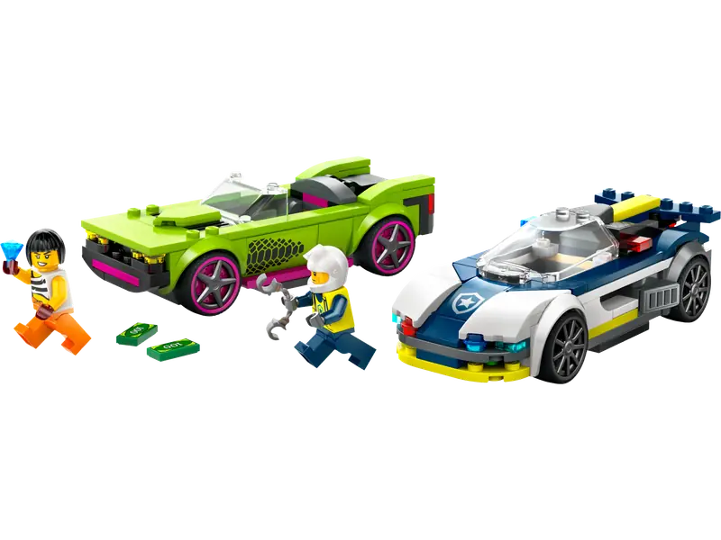 LEGO 60415 Pościg radiowozu za muscle carem
