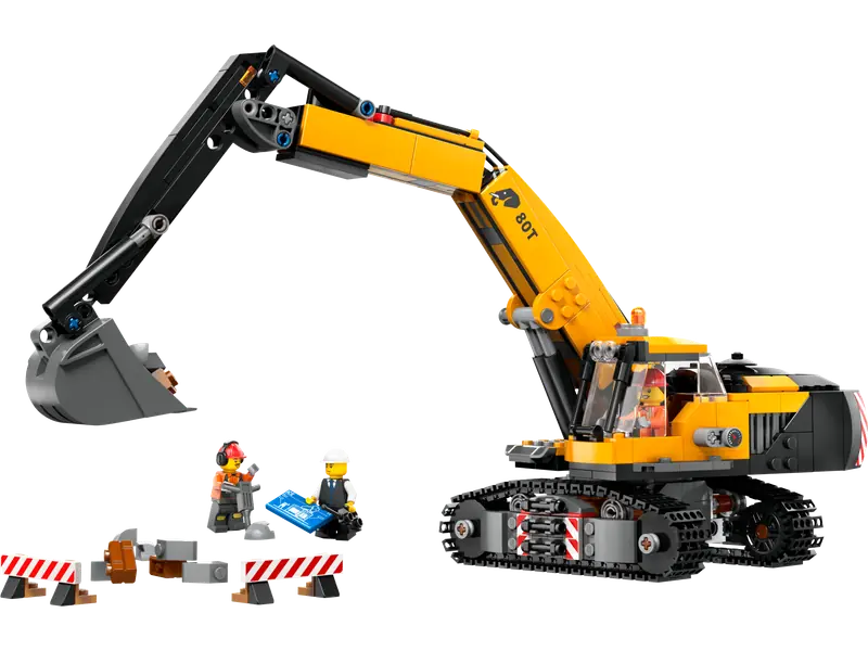 LEGO 60420 Żółta koparka