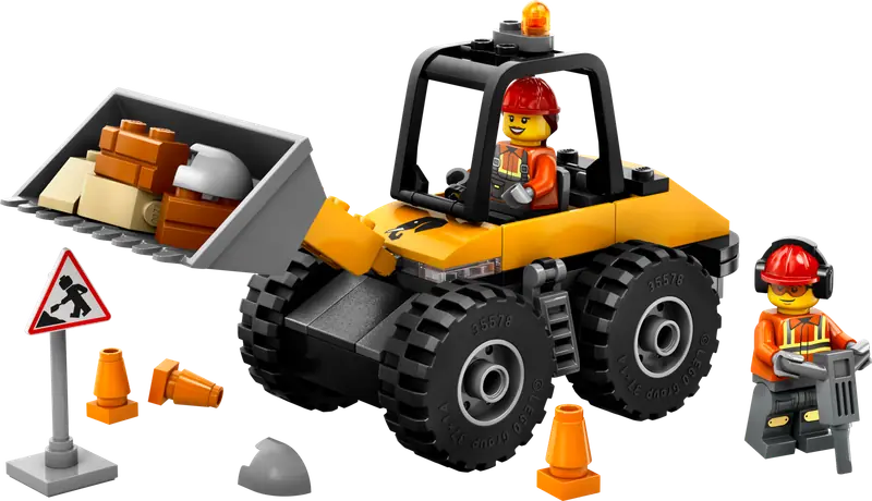 LEGO 60450 Żółta ładowarka kołowa