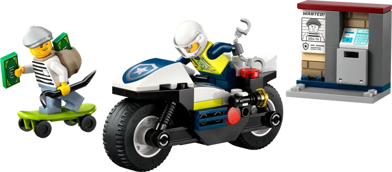 LEGO 60455 Pościg na motocyklu policyjnym