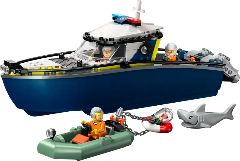 LEGO 60456 Pościg łodzią policyjną