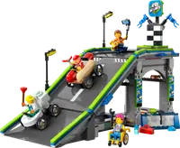 LEGO 60460 Bez granic: tor z rampami dla wyścigówek