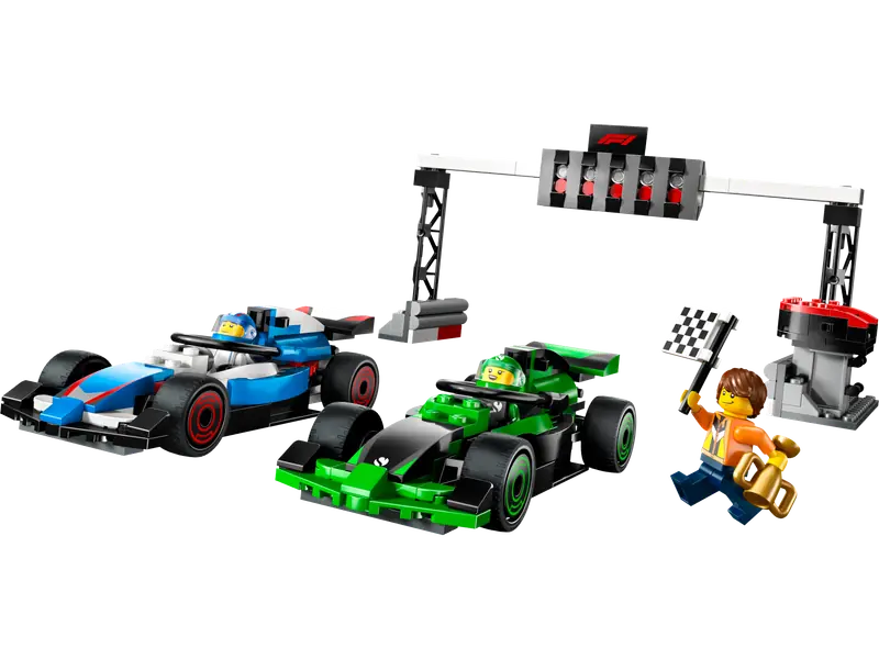 LEGO 60474 Padok F1® z bolidami VCARB i Sauber