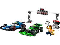 LEGO 60474 Padok F1® z bolidami VCARB i Sauber