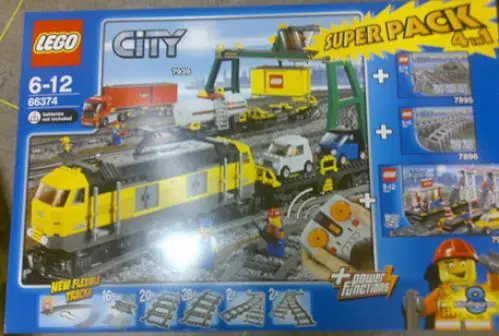 LEGO 66374 City Super Pack 4 in 1