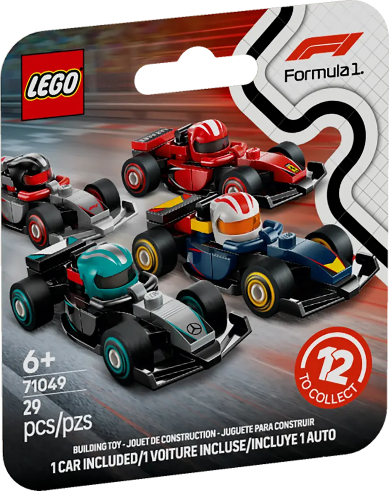 LEGO 71049 F1 Collectible Race Car - Random Box