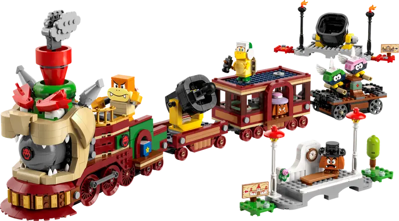 LEGO 71437 Bowser i pociąg ekspresowy