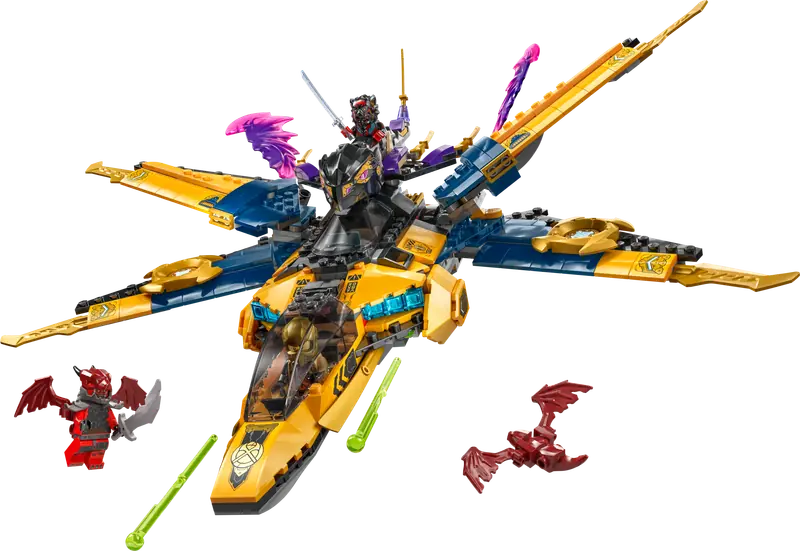 LEGO 71833 Ras i burzowy superodrzutowiec Arina