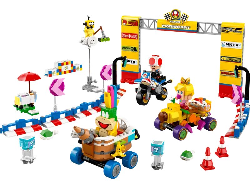 LEGO 72036 Mario Kart™ – Zestaw Baby Peach i Grand Prix