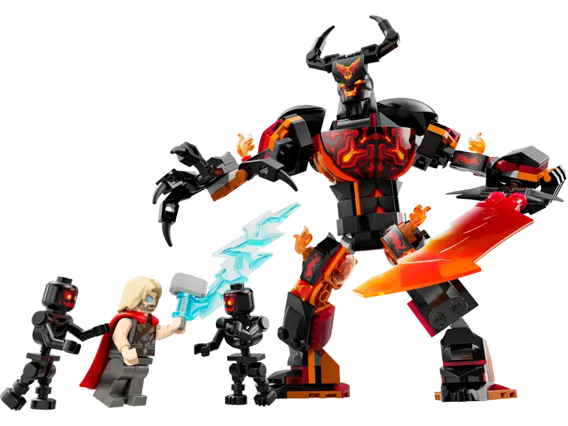 LEGO 76289 Thor kontra figurka konstrukcyjna Surtura