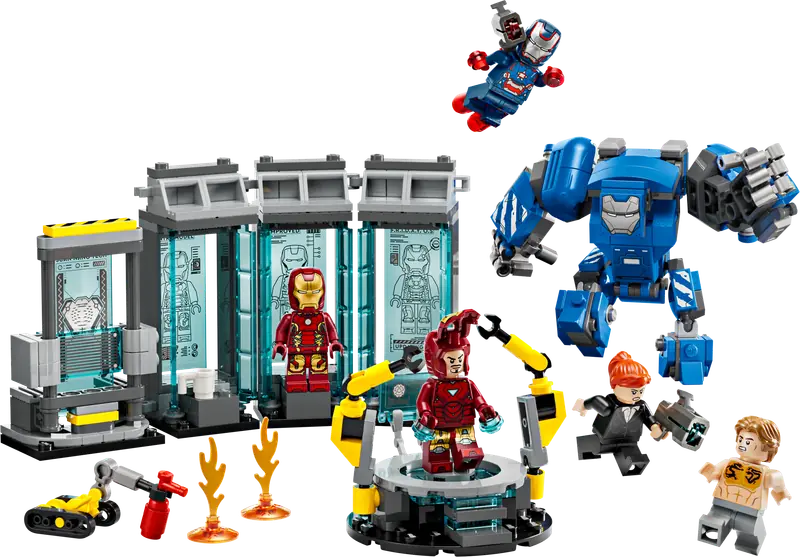 LEGO 76315 Laboratorium Iron Mana: Zbrojownia
