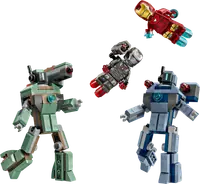 LEGO 76320 Iron Man i War Machine kontra drony Hammera